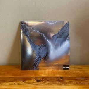 Limited Edition metallic Post Malone "Wow." 7 inch vinyl record